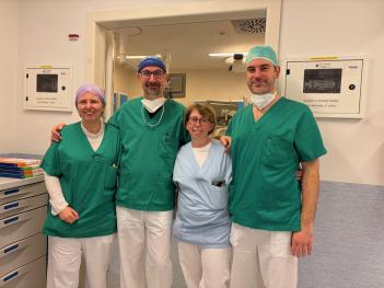 Equipe medica di Pneumologia