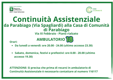 continuità assistenziale