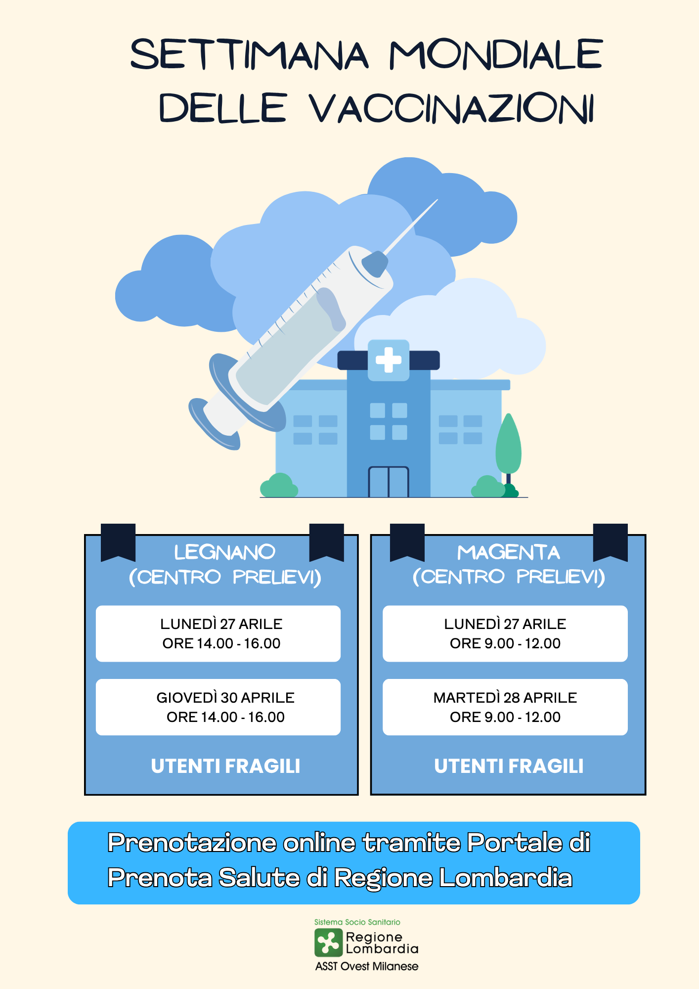 locandina vaccinazioni
