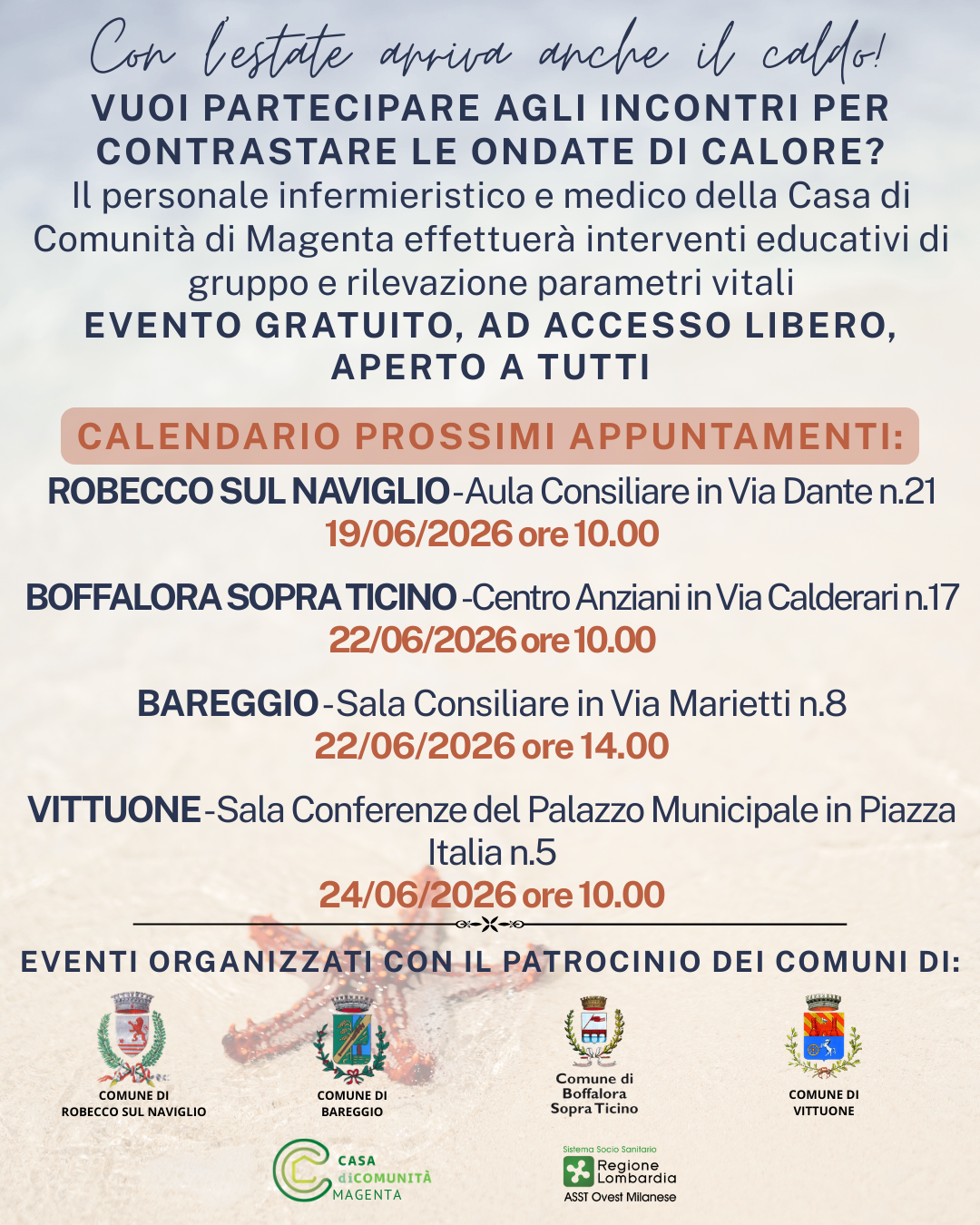 locandina emergenza caldo